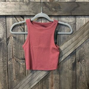 NWT Wild Fable‎ Ribbed Cropped Tank Top
